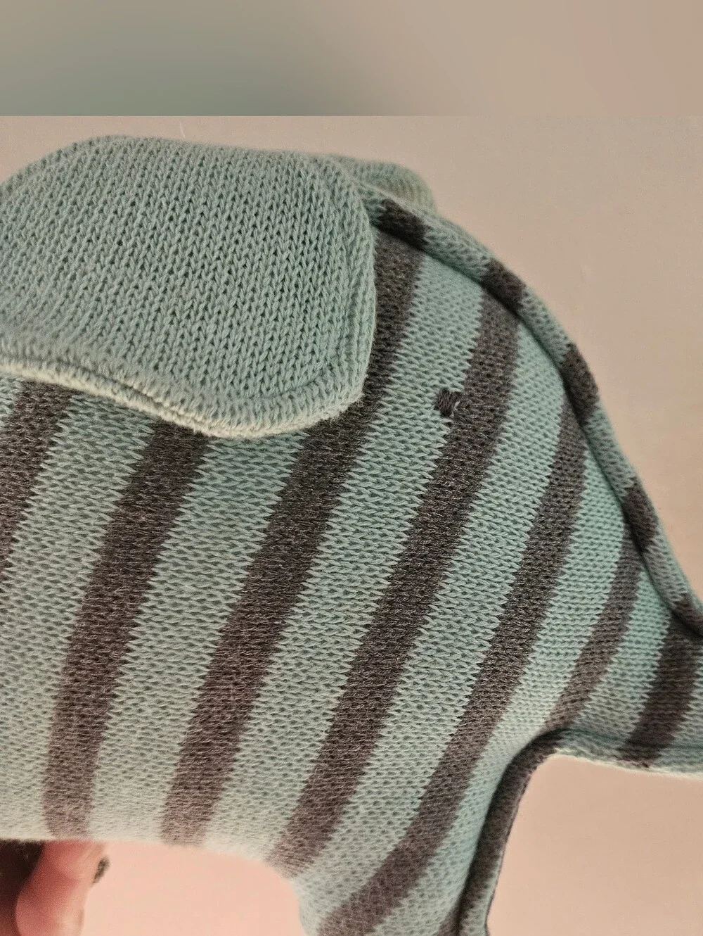 Land Of Nod soft striped